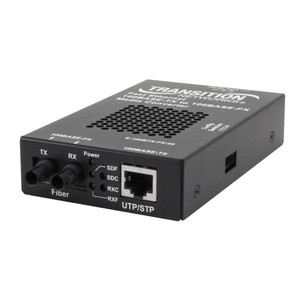Transition Networks E-100BTX-FX-05(HT)-EU 100Mbps Media Converter