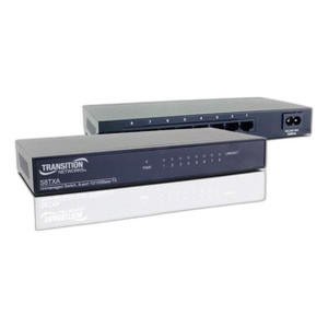 Transition Networks EDS3016PR1NS 8-Port Unmanaged Gigabit Switch