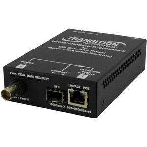Transition Networks EOCPD4020-110 24-Port Gigabit Ethernet Over Coax Media Converter