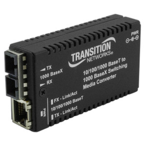 Transition Networks N-GXE-LC-01 Gigabit Single Mode Media