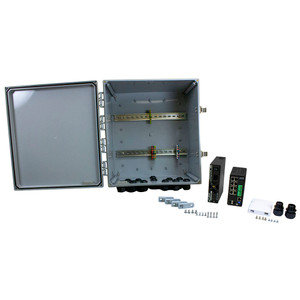 Transition Networks OCA-1BB100-NA 10-Port Managed Switch Cabinet