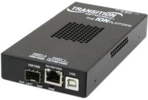Transition Networks S3220-1040-NA 10/100/1000BASE-T to SFP Media Converter