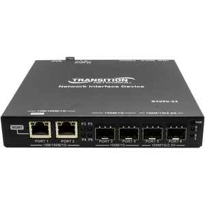 Transition Networks S3290-24-NA 24-Port 10G Unmanaged Switch