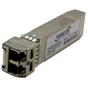 Transition Networks TN-SFP-25G-SR-S SFP28 10G multimode transceiver module front view
