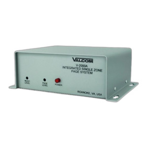 Valcom V-2000A Single Zone Page Control Unit