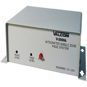 Valcom V-2000A Single Zone Page Control Unit (view 2)