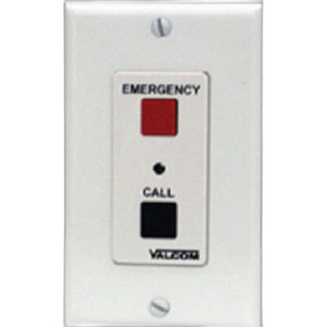 Valcom V-2995-W Emergency/Normal Call Switch with Volume