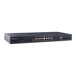 Geovision GV-POE1611 16-Port Managed PoE+ Switch - image 2