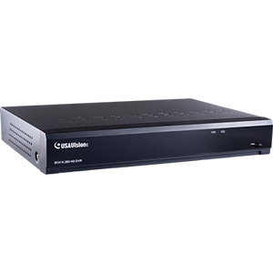 Geovision GV-XVL0810 DVR rear panel connections and ports detail