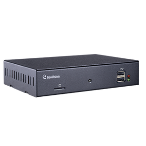 Geovision GV-IPDECO-89 decoder box connections and ports detail view