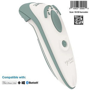 Socket Mobile CX3866-2899 DuraScan D755 barcode scanner front view with display screen