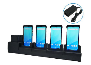 Unitech America PA768 4-Terminal Mobile Computer 5000-900109G front view