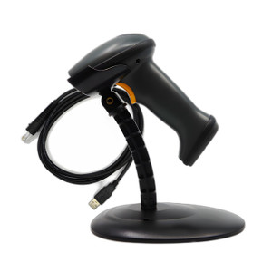 Unitech MS838-2UCB0S-5G barcode reader handheld scanner side view