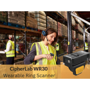 Cipherlab AWR30AHMGLS01 WR30 Wearable Scanner Glove Left Small