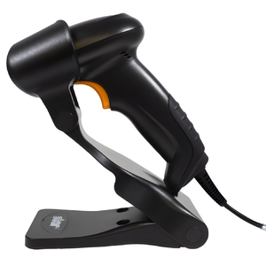 Star Micronics 37950970 BSH-32B wireless barcode scanner with ergonomic grip and display screen