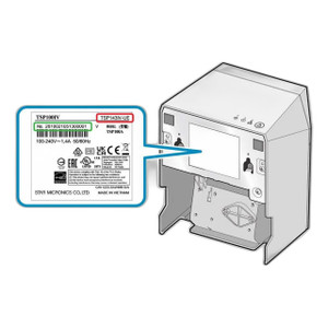 Star Micronics 39460211 TSP1045U Direct Thermal Label Printer