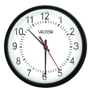 Valcom V-AW12B 12-Inch Wireless Analog Clock - Image 2