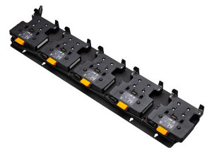 LBX085001 Brother multi-device cradle base with organized charging bay layout