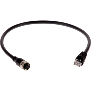 Axis M12 D-Code To RJ45 Ethernet Cable, 01793-001