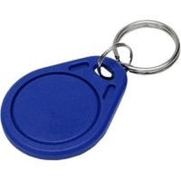 2N 01385-001 Mifare RFID key fob 13.56 MHz front view with branding