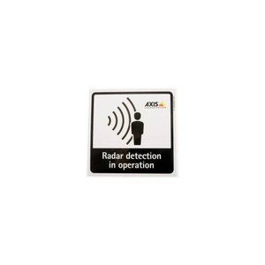 Axis Radar Detection Sticker 10 pcs, 01551-001