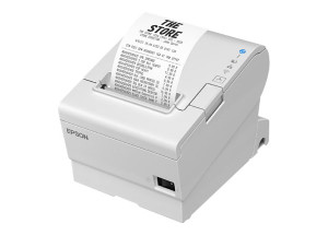 BOX-T88VII thermal receipt printer retail packaging back view details