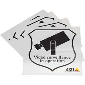 Axis Video Surveillance In Operation Sticker 10-Pack