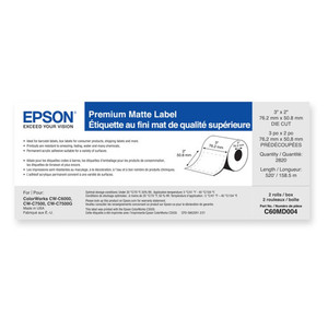 Epson C60MD001 Inkjet Receipt and Label Printer