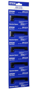 Epson ERC-22B Black Ribbon 10-Pack for M-Series Printers