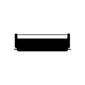 Epson S015631 Black Print Ribbon for LX-350