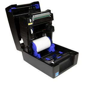 TSC T820-110-0 thermal printer paper loading mechanism and label roll slot