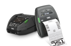 TSC KDU 30-0170005-20LF thermal printer top loading mechanism and media compartment