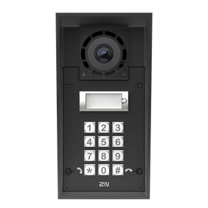 2N IP Force door intercom bundle 01976-001 mounted installation detail with wiring components