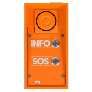 2N IP Safety Panel 2 Buttons, 01871-001