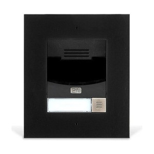 2N IP Solo Flush Mount Black Intercom - 01303-001