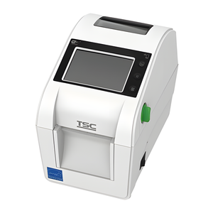 TSC DH220-A001-1201 thermal label printer top loading mechanism and label feed system