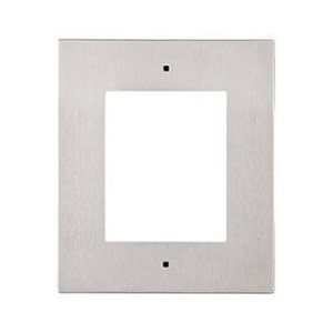 2N IP Verso 1 Module Nickel Wall Installation Frame