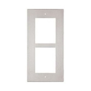 2N IP Verso 2 Module Nickel Wall Installation Frame