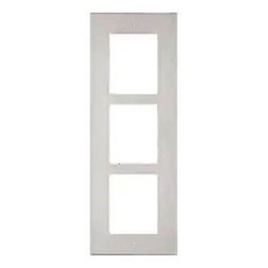 2N IP Verso 3 Module Nickel Wall Installation Frame