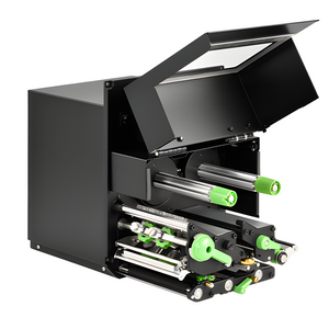 TSC PEX-1131-A001-0001 thermal transfer label printer front view with control panel