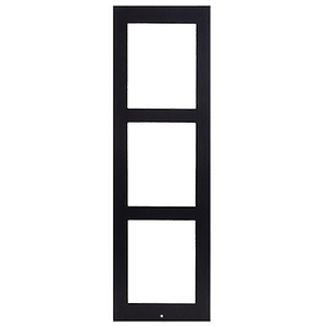 2N IP Verso 3 Module Black Surface Installation Frame - 01292-001