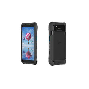 TSC S70-ANLC printer side angle showing compact design and connectivity ports