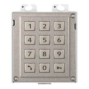 2N IP Verso Nickel Modular Keypad - 01253-001