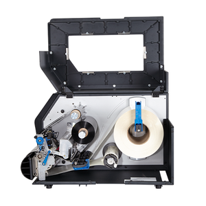 TSC T83X8-1300-0 thermal transfer printer rear connectivity and paper feed slot