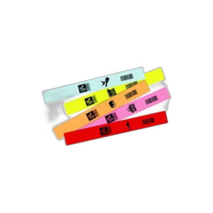 Zebra 10012712-1 ZBAND FUN Wristband Red 350/Roll Box (view 3)