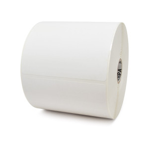 Zebra 10034604-6 4x2 PP3T label roll for thermal printers, white polypropylene