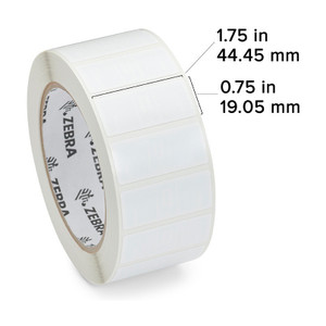 Zebra 10035178-3 Custom 4x2 ZU4T HT Thermal Transfer Label