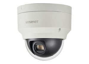 Hanwha XNP-6120H 2MP outdoor PTZ dome camera for professional surveillance systems