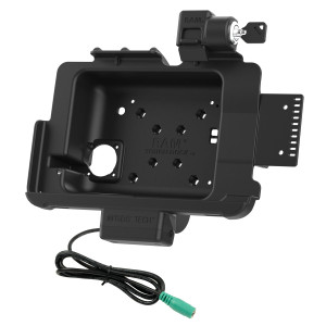 Zebra RAM holder 3PTY-RAM-HOL-ZE21PKLU with key lock mechanism and mounting bracket