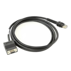 Zebra CBA-R07-S07PAR 7ft RS232 Serial Cable DB9-F